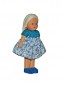 7100 M�dchen blaues Kleid