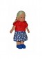 Puppenstubenpuppe M�dchen klein blond