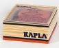 Kapla orange Holz - Plttchen