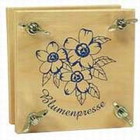 Blumenpresse Pflanzenpresse klein