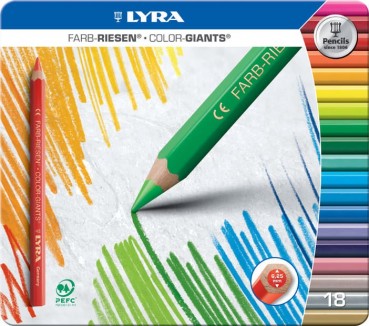 Farb Riesen lackiert Lyra