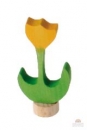 Grimms Stecker Geburtstagsstecker Tulpe gelb