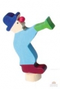 Grimms Geburtstagsstecker Clown blau